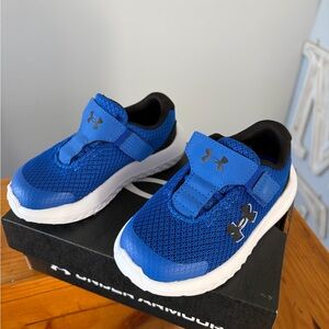 Under Armour Kids Royal Blue Sneakers